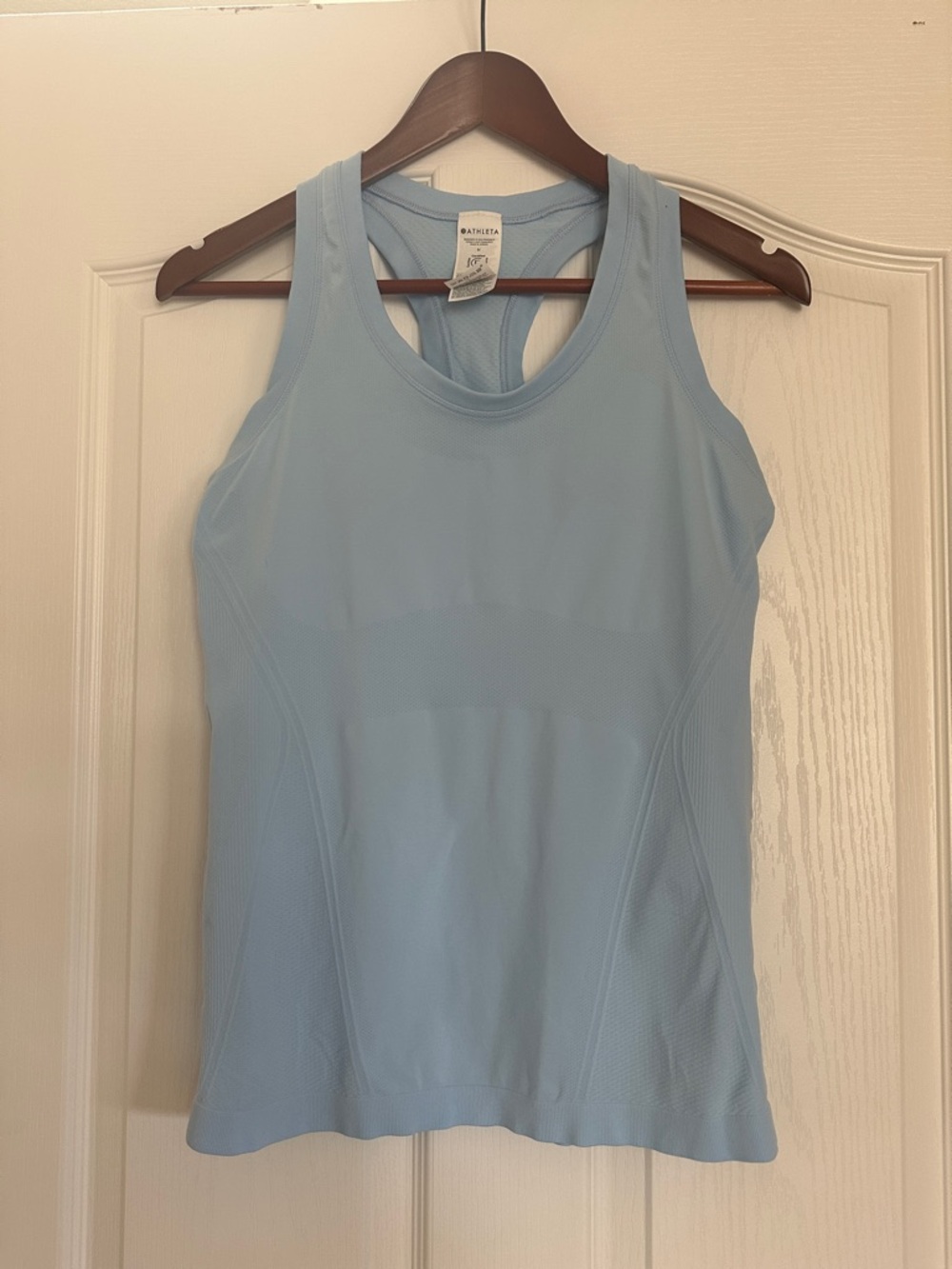 Athleta Sky Blue Racerback Performance Tank